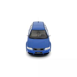 AUDI RS 4 (B5) NOGARO BLUE 2000 OttO mobile 1:18 Resinemodell (Türen, Motorhaube... nicht zu öffnen!)